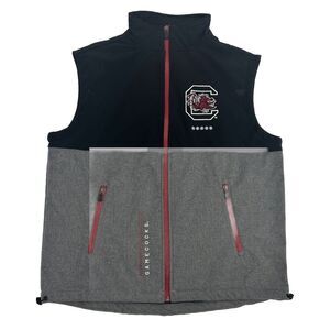 Gamecocks Black and Gray Men's Vest